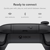 Xbox Wireless Gaming Controller (2025) - Carbon Black - Play on, Windows, Android, iOS, FireTV Sticks, Smart TVs, VR Headsets – Ansicht 5