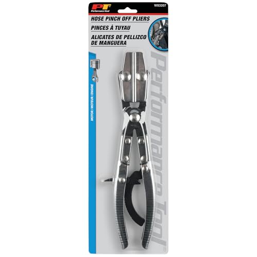 Image of Performance Tool W83207 10 inch Hose Pinch-Off Pliers - Ratcheting Mechanism for Precision Flow Control