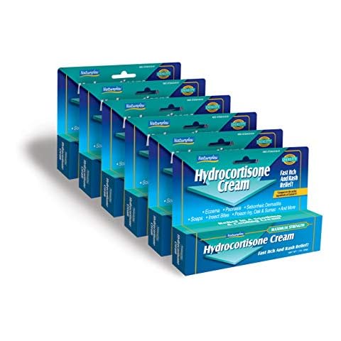 Hydrocortisone Cream Fast Itch and Rash Relief 6 Pack Cover