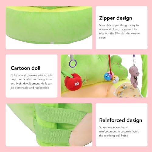 Siège de soutien bébé anti basculement pour apprendre à s'asseoir en peluche - 6