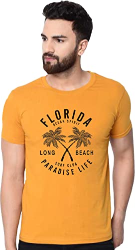 Image of Flurida Long Beach Surf Club Paradise Life Men's Black T-Shirt