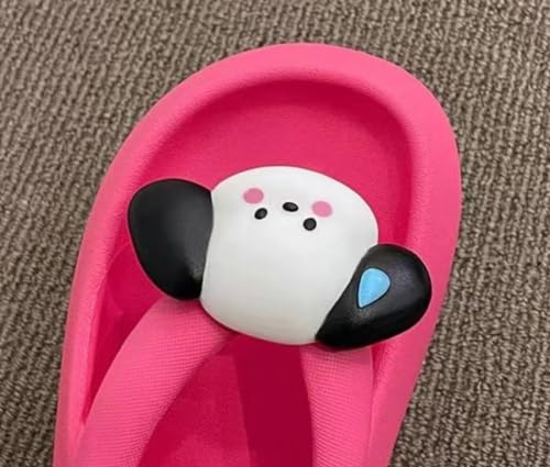 Women's Kawaii Slippers Slides Comfy Cloud Slippers Memory Foam House Slipper Slides Shower Sandals Summer Beach Flip-flops4