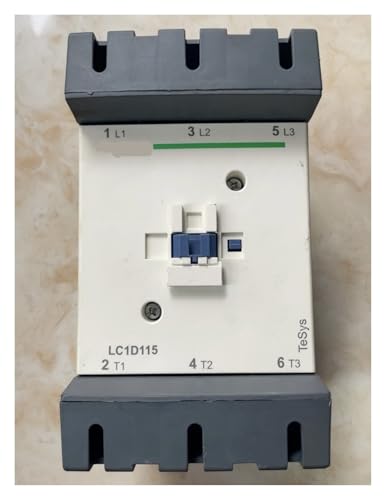 Contacteur triphasé LC1D LC1D115 AC 110v rail DIN pour moteur électrique