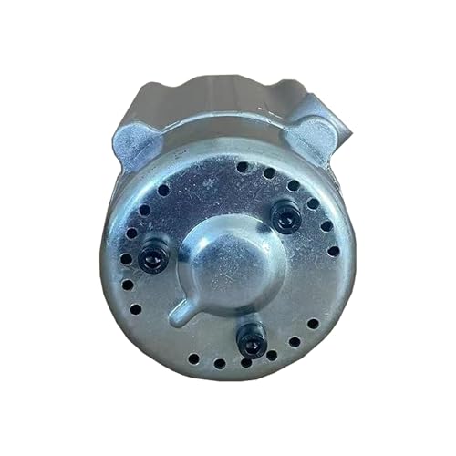 Image of Compact Compressed Air Motor, AP1002, Lightweight Design, Universal Pneumatic Motor for Hydraulic Pump, Gray