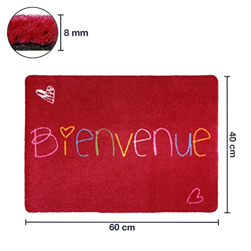 Non-Slip Washable Foot Mat for Entrance Area And Outdoor Polyester Fabric - Image 3