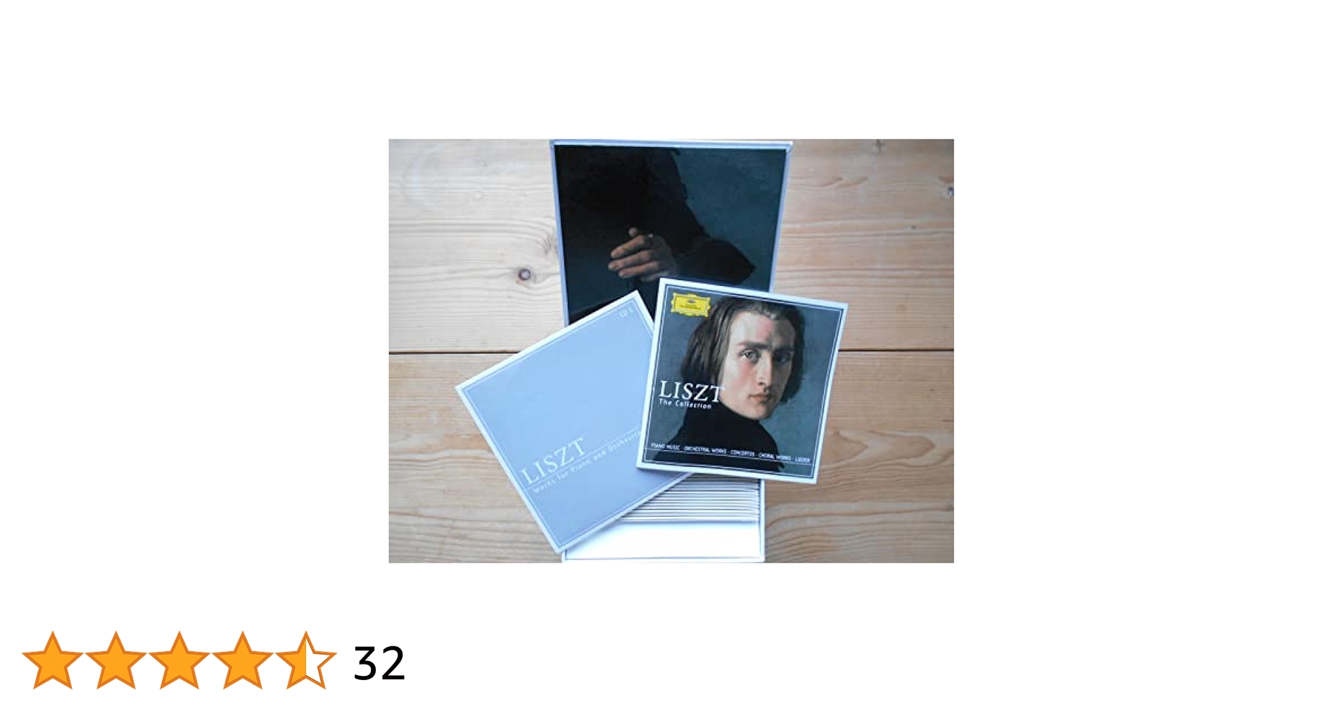 クラシック LISZT The Collection Deutsche Grammophon Amazon.com: The Liszt Collection [34 CD Limited Edition