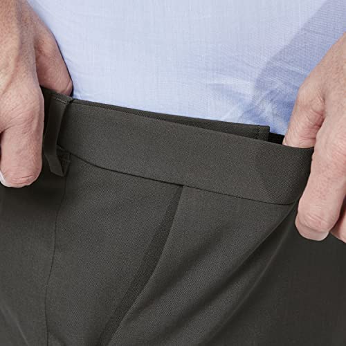 Image of Haggar Men's Premium Comfort Classic Fit Flat Front Dress Pant