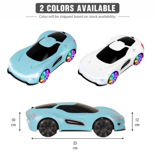 Image of Remote Control Rechargeable Land Rover Toy Car Scale 1:16 Left and Right, Backward and Forward, Front Headlights (RC Gesture Control Sports Car) - Assorted Colour