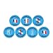 French Tres Bien Stickers