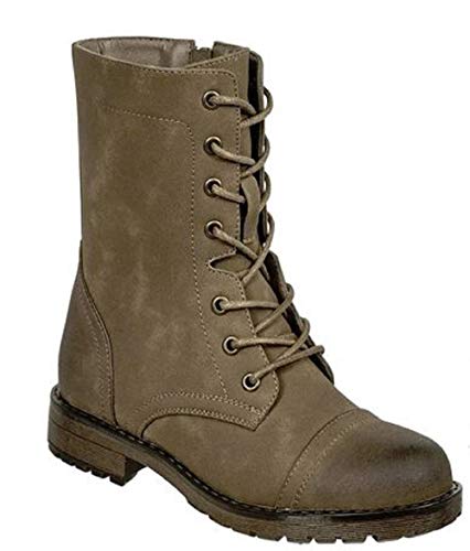 Pierre Dumas Kid's Barcelona-8 Boot Taupe 11