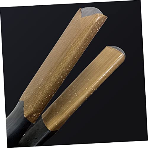 20 adhesivos para plancha de pelo aislantes reutilizables para herramientas de peinado miniatura 3