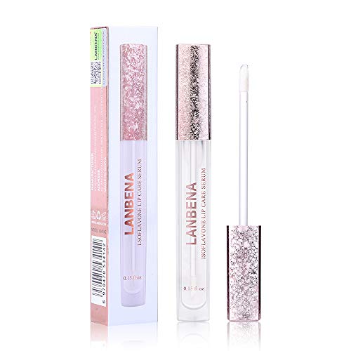 Lip Plumper Lip Gloss Natural Lip Enhancer Hydrating Plumping Balm - Increase Lip Elasticity, Reduce Fine Lines - Moisturizing Care Serum Sexy Fuller & Hydrated Lips