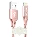 Agvee [3 Pack 6ft] 3A Fast Durable Micro USB Data Charging Cable, Braided Charger Cord for Samsung Galaxy S7 S6, J7 [V Prime Pro Sky-Pro Perx Star Neo Max 2015 2016 2017 2018], PS4, Red