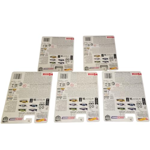 Hot Wheels Car Culture 2023 Race Day Set de 5 vehículos miniatura 4