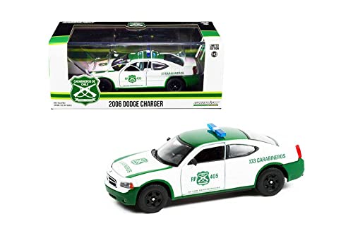 Carro de policía Dodge Charger 2006 a escala 1:43 miniatura 2