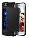 iPhone 6S Case, Mizoo [Black]- [Wallet Card Slot][Heavy Duty Protection] For Apple iPhone 6 6S 4.7 with FREE [Tempered Glass Screen Protector] (Black/Black)
