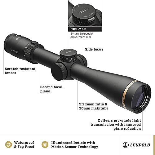 Leupold Vx-5Hd 3-15X44Mm Side Focus Riflescope #TOP1