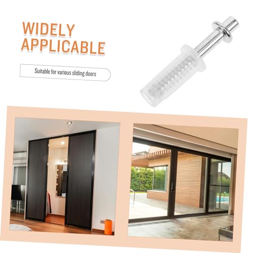 Kit de 4 piezas de herrajes para puertas plegables con pivote metálico mejorado para hogares y oficinas miniatura 7