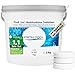 Produktbild Fresh-Pool Profi 5in1 Multifunktion Tabletten 200g 5 kg - Chlortabletten für Pool mit Algizid und Flockung | Multifunktionstabletten Pool | Multitabs 5 in 1 200g | Chlortabs/Multitabs Pool 200g