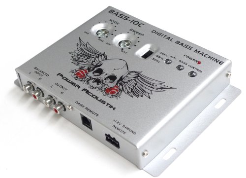 Power Acoustik BASS-10C Digital Bass Restoration Proccessor with Remote Output Control