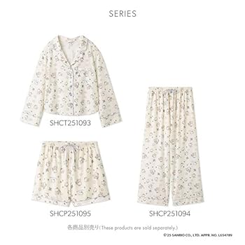 スナイデルホーム　ハローキティ　総柄開襟シャツ＆総柄ショートパンツ　セットアップ HELLO KITTY】総柄開襟シャツ(シャツ＆ブラウス)｜スナイデル