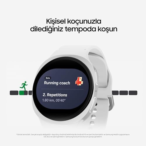 Samsung Galaxy Watch8 Koyu Gri, Bluetooth, 40mm Akıllı Saat (Samsung Türkiye Garantili) - Görsel 5