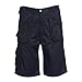 Price comparison product image Blackrock Men's Workman Cargo Shorts, Black Safety Work Clothing, Cargo Pockets, Phone Holder, Hammer & Tool Loop, Durable Polycotton Utility Workwear, Ideal For Working, Hiking, Comfort - 30" Waist