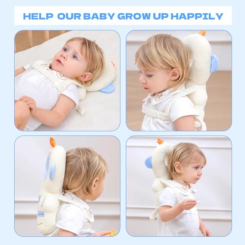Image of Baby Toddler Head Protector, Baby Head Protection Backpack, Adjustable, Lightweight and Breathable, Astronaut