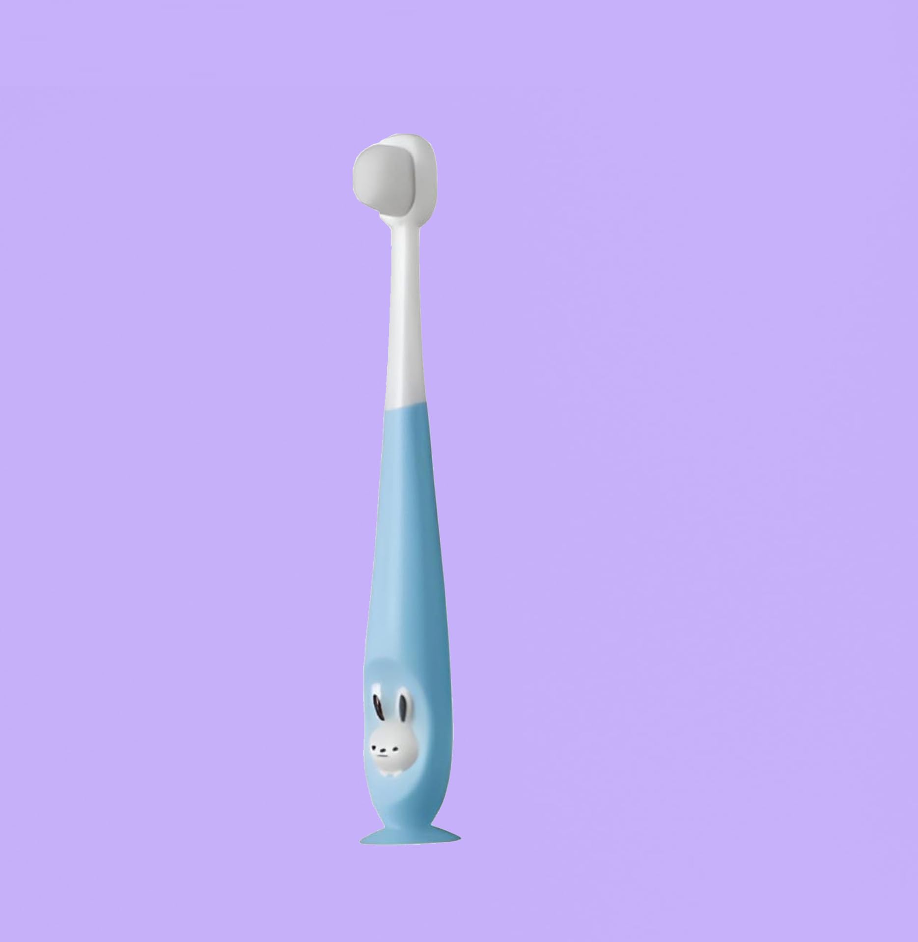 Joy Buzz Baby Toothbrush I Supersoft Bristles & Section Cup Base Tooth Brush for Kids/Babies/Toddlers - (Blue)-image-39