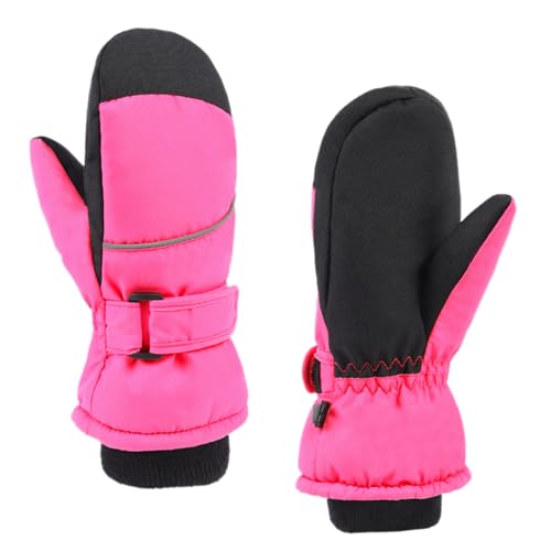 Image of TRIWONDER Kids Winter Snow Mittens, Waterproof Ski Gloves Boys Girls 7-9T