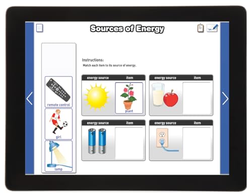 Image of NewPath All About Energy Flip Chart Set with Online Multimedia Lesson (34-3626)