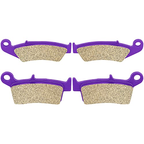 Eccpp Fa131 Brake Pads Front And Rear Carbon Fiber Replacement Brake Pads Kits Fit For 2000-2009 Gas, 1993-2009 Honda, 1995-2007 Kawasaki, 1996-2016 Suzuki, 1998-2002 Yamaha #TOP11