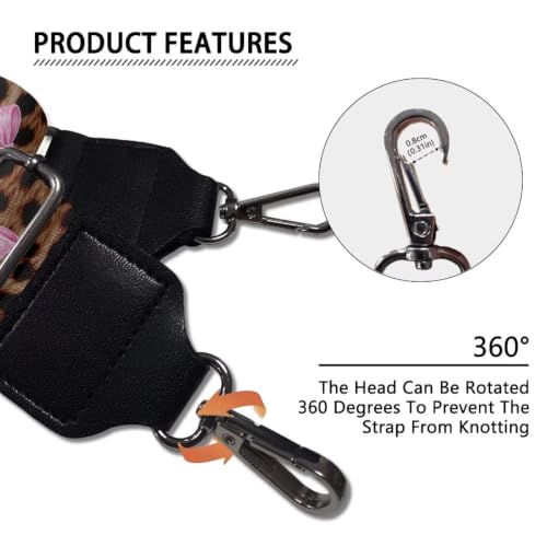 Image of Jeiento Wide Purse Strap Wide Shoulder Strap Adjustable Replacement Belt Soft Guitar Shoulder Straps for Women Girls Gifts