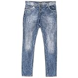  Please, P78A, Damen Damen Jeans Hose Stretchdenim Blue Used XX-Smal [20996]
