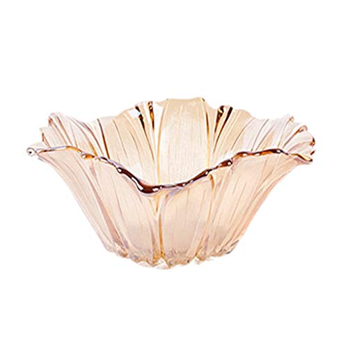 Corbeille de fruits Fruit Bowl Nordic style Fruit créatif personnalité moderne Plat Verre Cristal Fruit Basket, Salon d'accueil Assiette de fruits Cover