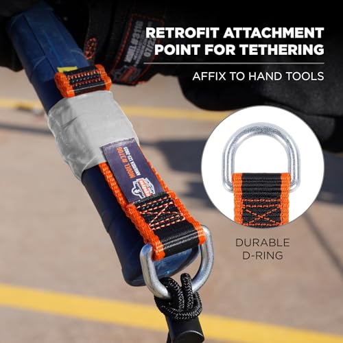 Image of Ergodyne Squids 3706 Tool Tethering Attachment for Hand Tools, 5lbs Weight Rating, 3-Pack