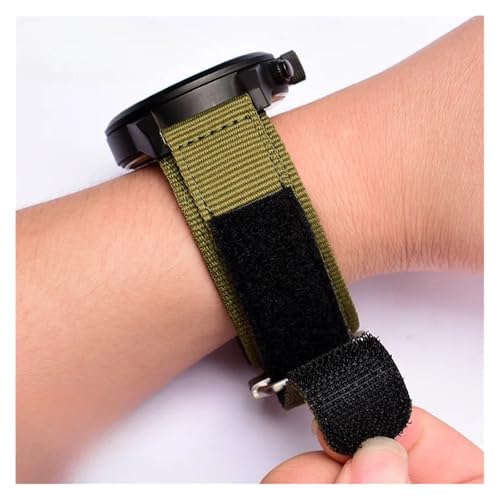 Bracelet montre nylon ajustable 22mm 24mm résistant à scratch - 5