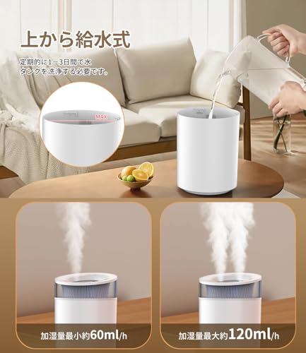 barkyo 卓上加湿器 2.5L