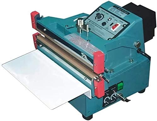 American International Electric AIE605FDA Single/Double Impulse Heat Sealer, Automatic/Manual Operation, Separate Programmable Timers, Foot Switch, 24" Seal Length, 5 mm Wide Seal