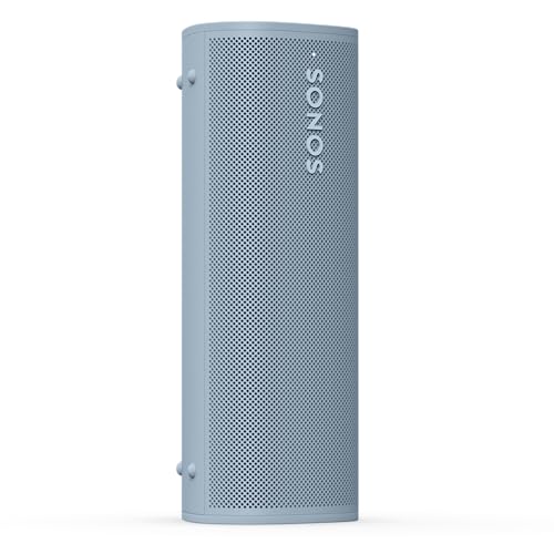 Sonos Roam 2 - Lightweight Portable Waterpoof Speaker with Bluetooth, WiFi, 10 hour battery life and Voice Control for Home and Outdoor Use - Wave