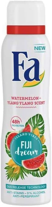 FaFiji Dream (Watermelon and Ylang Ylang Scent) Spray Antiperspirant 150 ml