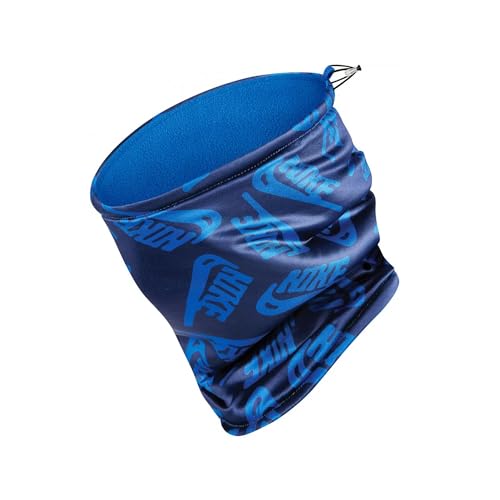 NIKE NNW13 carta Football NECKWARMER 2.0 Reversible NSW, Signal White/Signal Blue, One Size2