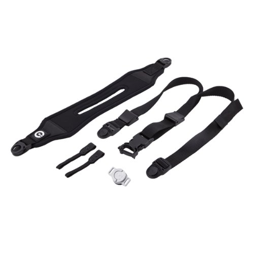Custom SLR Glide One Strap Camera Strap System with Silver C-Loop
