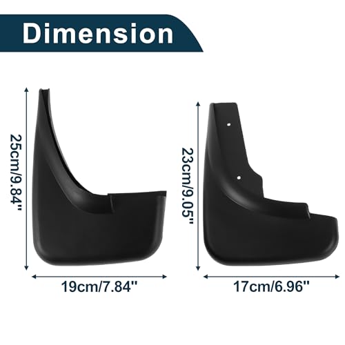 Image of Mud Flaps Splash Guards for Volkswagen Bora 2005-2008 W /Mount Accessories Mud Guards Front and Rear 1 Set