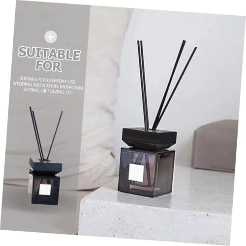 Flacon diffuseur verre de qualité supérieure avec bouchon bois naturel LIFKOME