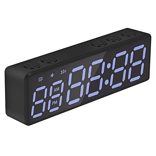 Horloge de remise en forme avec compte à rebours magnétique et chronomètre de sport USB