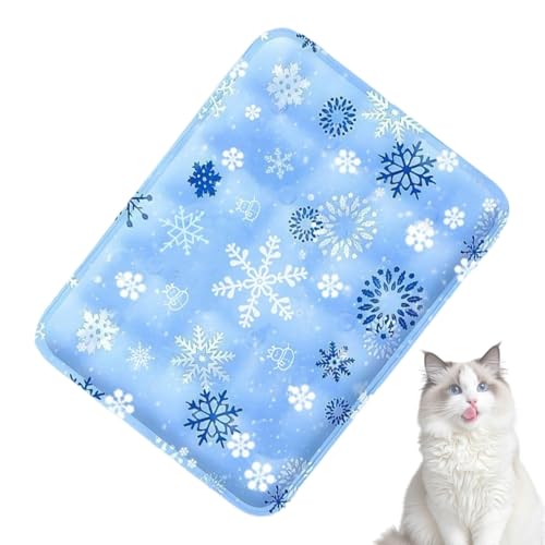 Nudorpn Cojín de refrigeración para perros, alfombrilla refrescante para mascotas, cómoda y resistente a los arañazos, suave y reutilizable para mascotas para cachorros, gatitos dormidos, juegos de