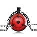 Naruto Master Online Write round eye Pendant Chain Necklace Plastic for Anime Cosplay - Metal(4 pack)