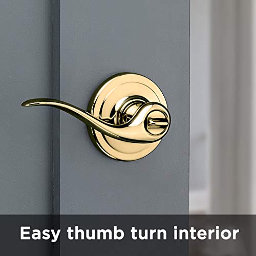 Tustin Bed/Bath Lever With Microban Antimicrobial Protection In Polished Brass #TOP6
