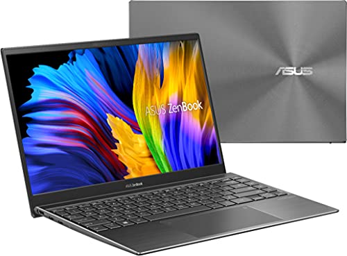 Asus Zenbook 14 Thin And Light Business Laptop 14" Fhd Ips Display Amd Hexa-Core Ryzen 5 5500U (Beats I7-10510U) 8Gb Ram 1Tb Ssd Geforce Mx450 2Gb Backlit Keyboard Usb-C Webcam Grey + Hdmi Cable #TOP5